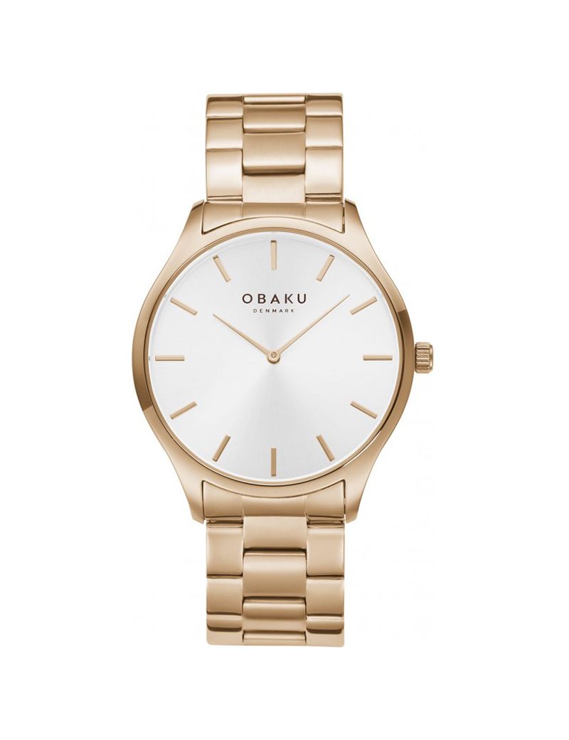 Zegarek klasyczny damski Obaku Denmark V260LXVISV - Zegarki OBAKU Zegarek klasyczny damski Obaku Denmark V260LXVISV - Zegarki OBAKU