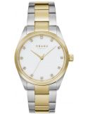 Zegarek klasyczny damski Obaku Denmark V263LXFWSF - Zegarki OBAKU