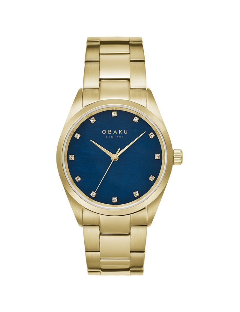 Zegarek klasyczny damski Obaku Denmark V263LXGLSG - Zegarki OBAKU Zegarek klasyczny damski Obaku Denmark V263LXGLSG - Zegarki OBAKU