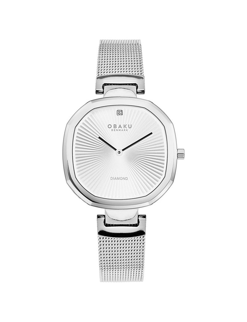 Zegarek klasyczny damski Obaku Denmark V277LXCIMC - Zegarki OBAKU