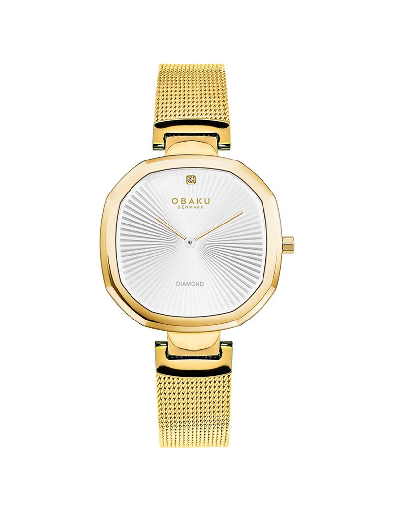 Zegarek klasyczny damski Obaku Denmark V277LXGIMG - Zegarki OBAKU Zegarek klasyczny damski Obaku Denmark V277LXGIMG - Zegarki OBAKU