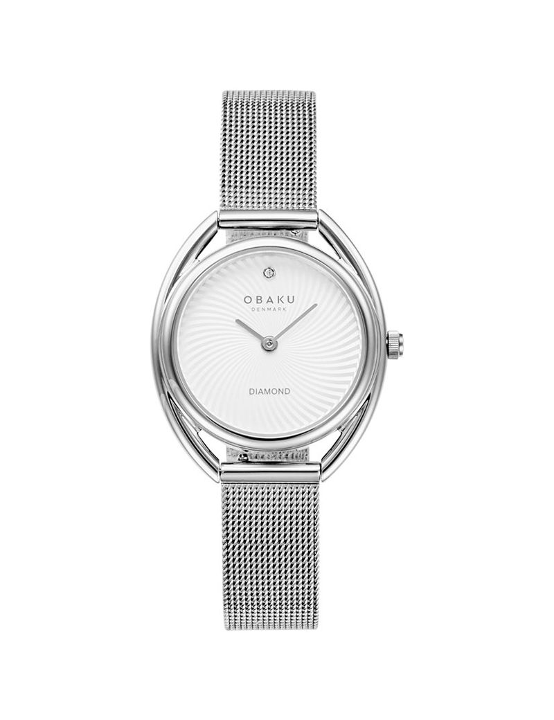 Zegarek klasyczny damski Obaku Denmark V286LXCIMC Juvel Diamond - Zegarki OBAKU Zegarek klasyczny damski Obaku Denmark V286LXCIMC Juvel Diamond - Zegarki OBAKU