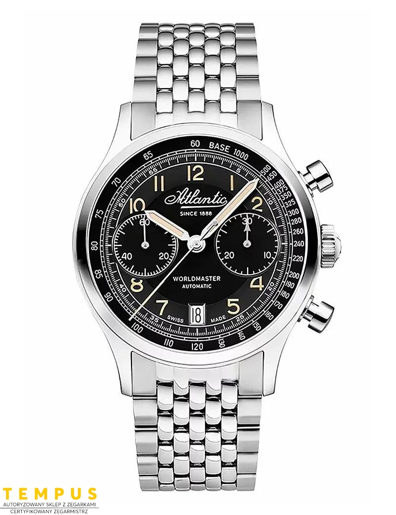 ATLANTIC 52857.41.63 Worldmaster Bicompax - Zegarki ATLANTIC