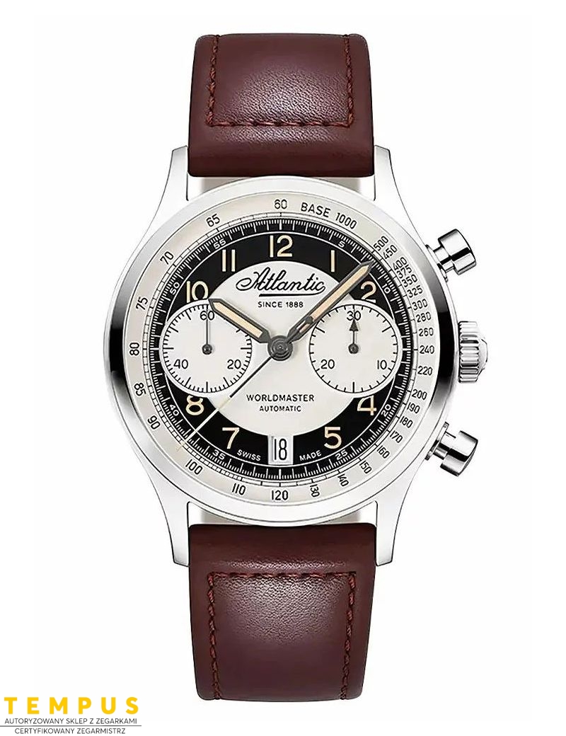 ATLANTIC 52852.41.23 Worldmaster Bicompax - Zegarki ATLANTIC ATLANTIC 52852.41.23 Worldmaster Bicompax - Zegarki ATLANTIC