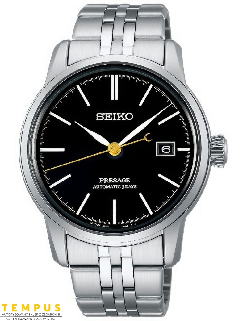 Zegarek klasyczny męski Seiko Presage Craftmanship Urushi Lacquer SPB405J1 - Zegarki SEIKO