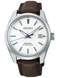 Zegarek klasyczny męski Seiko Presage Sharp Edged Laurel SPB413J1 Limited Edition 110th anniversary - Zegarki SEIKO