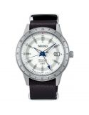 Zegarek klasyczny męski Seiko Presage Style 60s GMT 110th SSK015J1 Limited Edition - Zegarki SEIKO