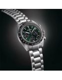 Zegarek sportowy męski Seiko Prospex Speedtimer Deep Green Solar Chronograph SSC933P1 - Zegarki SEIKO