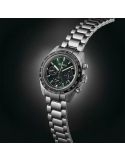 Zegarek sportowy męski Seiko Prospex Speedtimer Deep Green Solar Chronograph SSC933P1 - Zegarki SEIKO