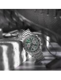 Zegarek sportowy męski Seiko Prospex Speedtimer Deep Green Solar Chronograph SSC933P1 - Zegarki SEIKO