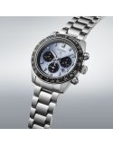 Zegarek sportowy męski Seiko Prospex Speedtimer Large Solar SSC935P1 Chronograph - Zegarki SEIKO