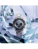 Zegarek sportowy męski Seiko Prospex Speedtimer Large Solar SSC935P1 Chronograph - Zegarki SEIKO