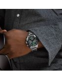 Zegarek sportowy męski Seiko Prospex Speedtimer Deep Green Solar Chronograph SSC933P1 - Zegarki SEIKO