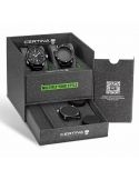 Certina DS+ Kit Aqua Sport Heritage Black SET C041.407.39.051.00 - Zegarki CERTINA
