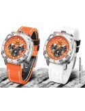 Zegarek sportowy męski Vostok Europe Systema Periodicum VK67-650A723 Neon - Zegarki VOSTOK EUROPE