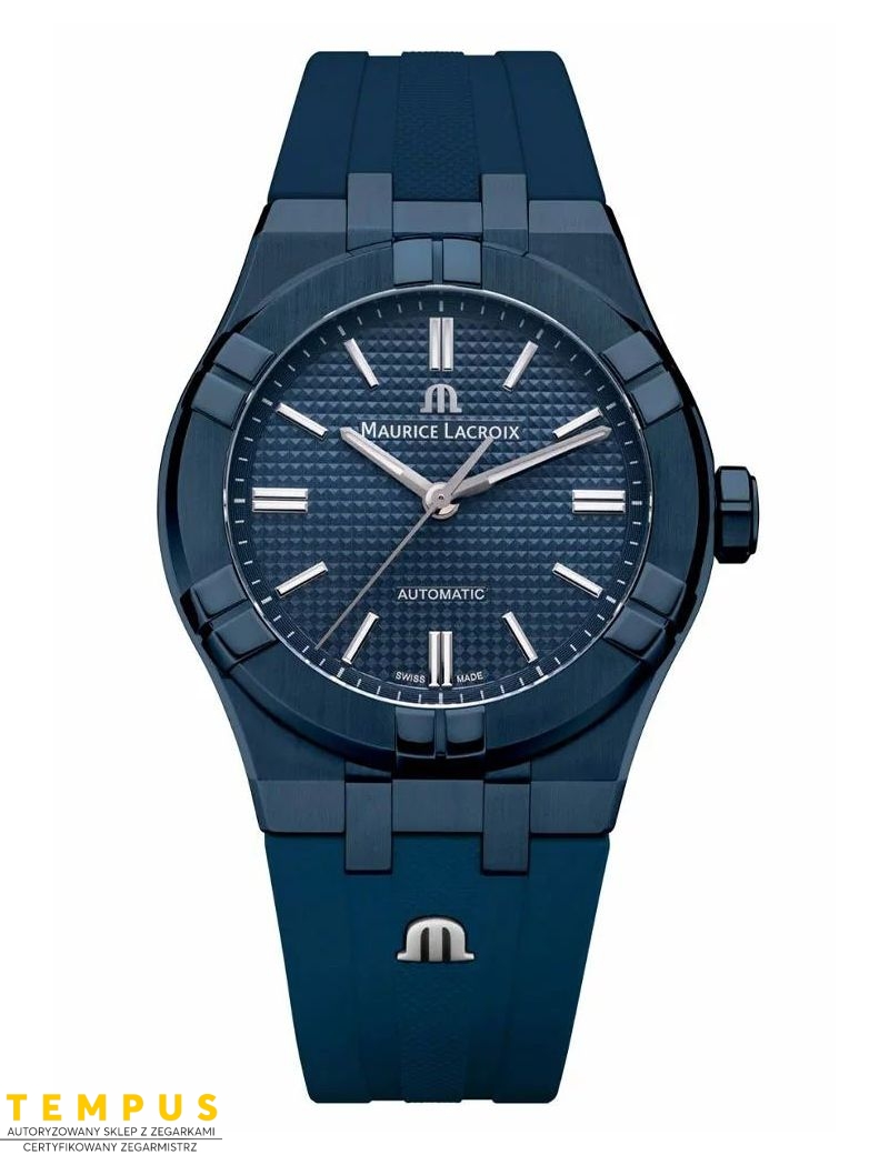 Zegarek casual unisex Maurice Lacroix Aikon Automatic 39mm AI6007-PVC00-430-4 Limited Edition - Zegarki MAURICE LACROIX Zegarek casual unisex Maurice Lacroix Aikon Automatic 39mm AI6007-PVC00-430-4 Limited Edition - Zegarki MAURICE LACROIX