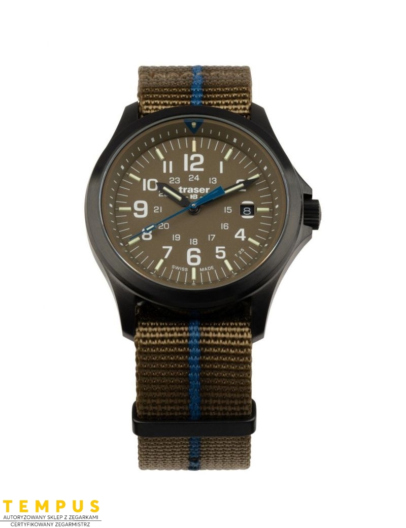 Zegarek sportowy, militarny męski Traser P67 Officer Pro Khaki 111074 - Zegarki TRASER Zegarek sportowy, militarny męski Traser P67 Officer Pro Khaki 111074 - Zegarki TRASER
