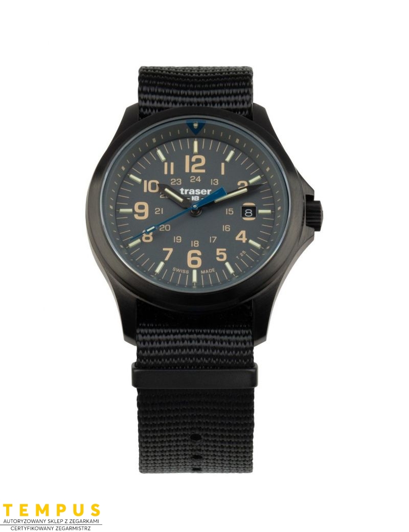 Zegarek sportowy, militarny męski Traser P67 Officer Pro Grey 111072 - Zegarki TRASER Zegarek sportowy, militarny męski Traser P67 Officer Pro Grey 111072 - Zegarki TRASER