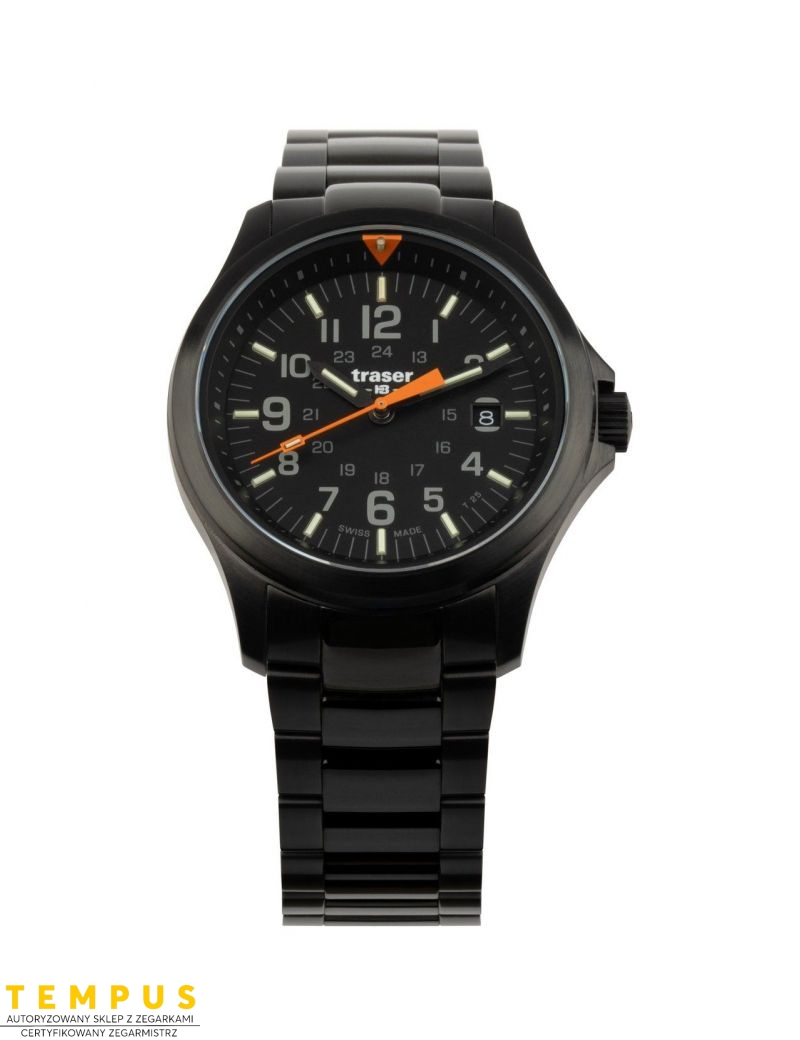 Zegarek sportowy, militarny męski Traser P67 Officer Pro Black 111067 - Zegarki TRASER Zegarek sportowy, militarny męski Traser P67 Officer Pro Black 111067 - Zegarki TRASER