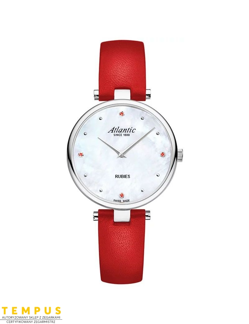 Atlantic Elegance Royal Rubies 29044.41.09 - Zegarki ATLANTIC Atlantic Elegance Royal Rubies 29044.41.09 - Zegarki ATLANTIC