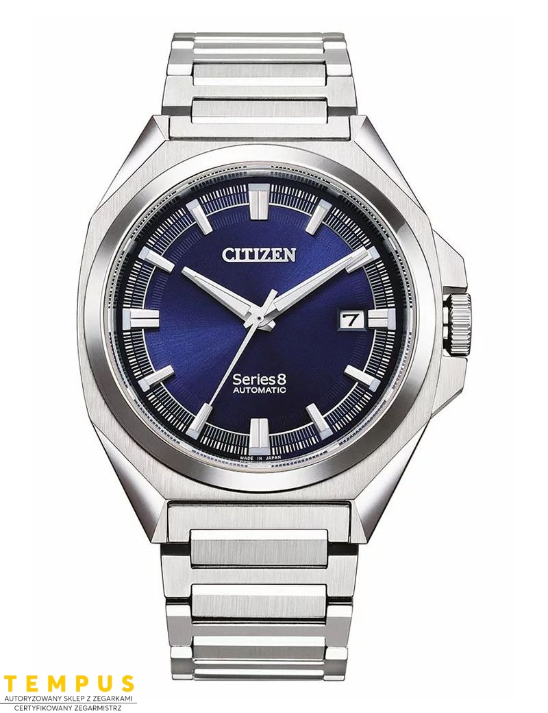 Zegarek casual męski Citizen Series 8 831 Automatic NB6010-81L na bransolecie Zegarek casual męski Citizen Series 8 831 Automatic NB6010-81L na bransolecie
