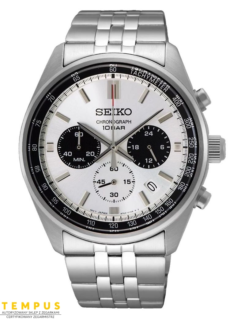 Zegarek sportowy męski Seiko Chronograph 42mm SSB425P1 Quartz - Zegarki SEIKO Zegarek sportowy męski Seiko Chronograph 42mm SSB425P1 Quartz - Zegarki SEIKO