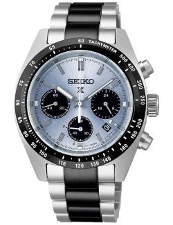 Zegarek sportowy męski Seiko Prospex Speedtimer Solar Crystal Trophy SSC909P1 Limited Edition Chronograph - Zegarki SEIKO
