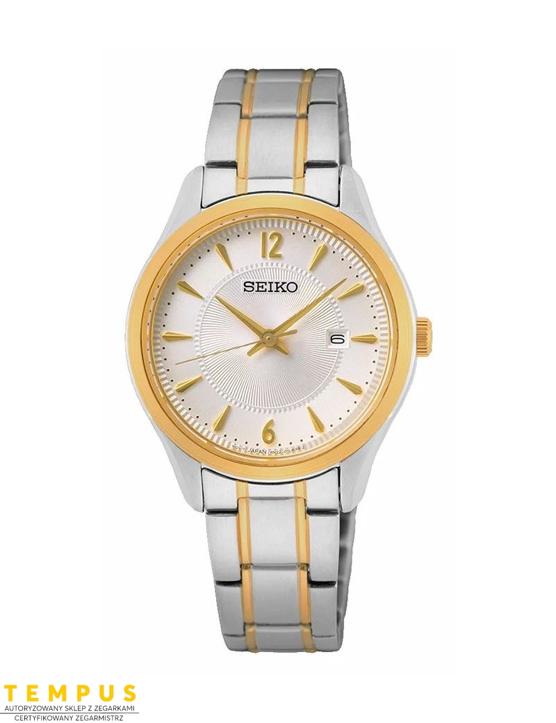 Zegarek klasyczny damski Seiko Classic Lady SUR474P1 Quartz - Zegarki SEIKO Zegarek klasyczny damski Seiko Classic Lady SUR474P1 Quartz - Zegarki SEIKO