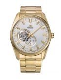 Zegarek klasyczny, elegancki męski Orient Contemporary Mechanical Open Heart RA-AR0007S10B - Zegarki ORIENT
