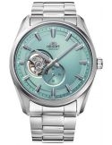 Zegarek klasyczny, elegancki męski Orient Contemporary Mechanical Open Heart RA-AR0009L10B - Zegarki ORIENT