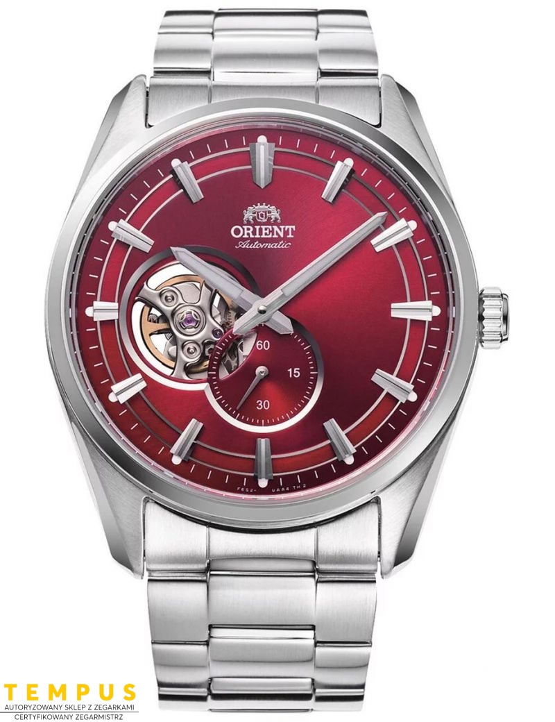 Zegarek klasyczny, elegancki męski Orient Contemporary Mechanical Open Heart RA-AR0010R10B - Zegarki ORIENT Zegarek klasyczny, elegancki męski Orient Contemporary Mechanical Open Heart RA-AR0010R10B - Zegarki ORIENT