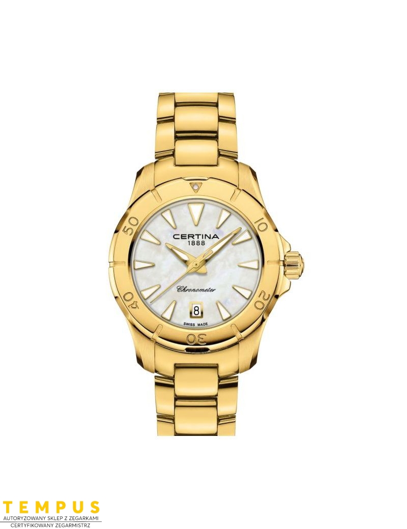 Zegarek sportowy, elegancki damski Certina DS Action Lady C032.951.33.111.