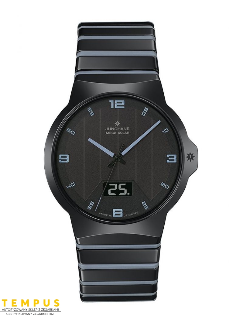 Junghans Force Mega Solar 18/1400.44 - Zegarki JUNGHANS Junghans Force Mega Solar 18/1400.44 - Zegarki JUNGHANS