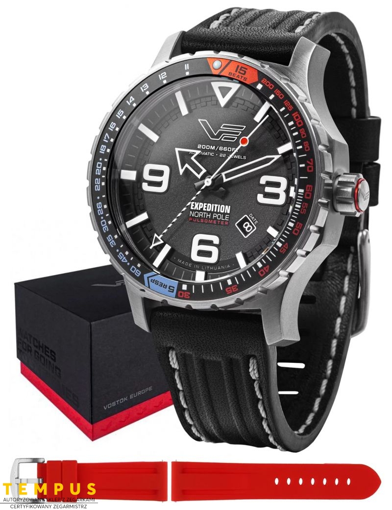 Zegarek sportowy męski Vostok Europe EXPEDITION North Pole-1 Legend YN55-597A729 - Zegarki VOSTOK EUROPE Zegarek sportowy męski Vostok Europe EXPEDITION North Pole-1 Legend YN55-597A729 - Zegarki VOSTOK EUROPE