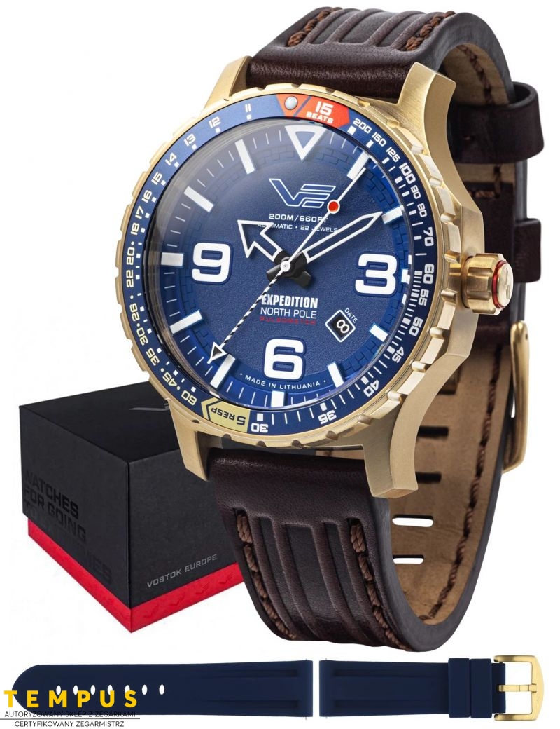 Zegarek sportowy męski Vostok Europe EXPEDITION North Pole-1 Sun YN55-597B730 - Zegarki VOSTOK EUROPE Zegarek sportowy męski Vostok Europe EXPEDITION North Pole-1 Sun YN55-597B730 - Zegarki VOSTOK EUROPE