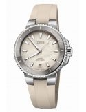 Zegarek sportowy damski Oris Aquis Date 36.5mm 01 733 7792 4151-07 4 19 61FC - Zegarki ORIS