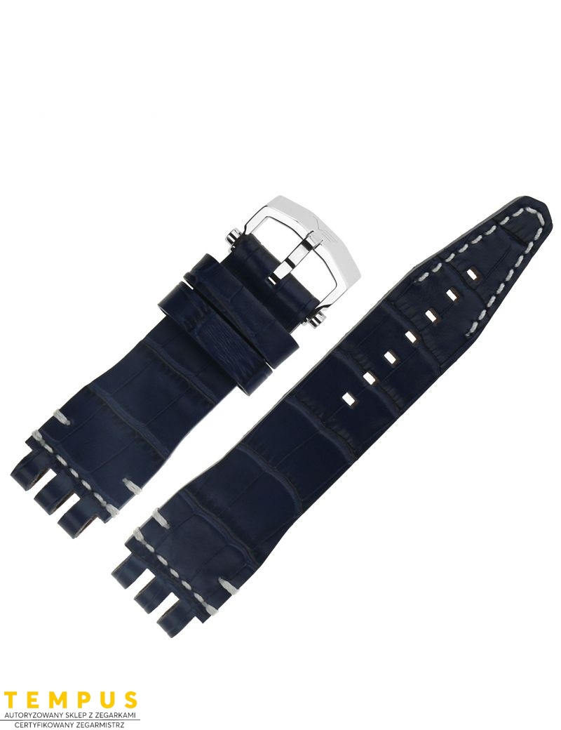 Pasek Vostok Europe Energia 3 - Skóra A650 niebieski croco błyszcząca kl. - VOSTOK - paski i bransolety do zegarków Pasek Vostok Europe Energia 3 - Skóra A650 niebieski croco błyszcząca kl. - VOSTOK - paski i bransolety do zegarków