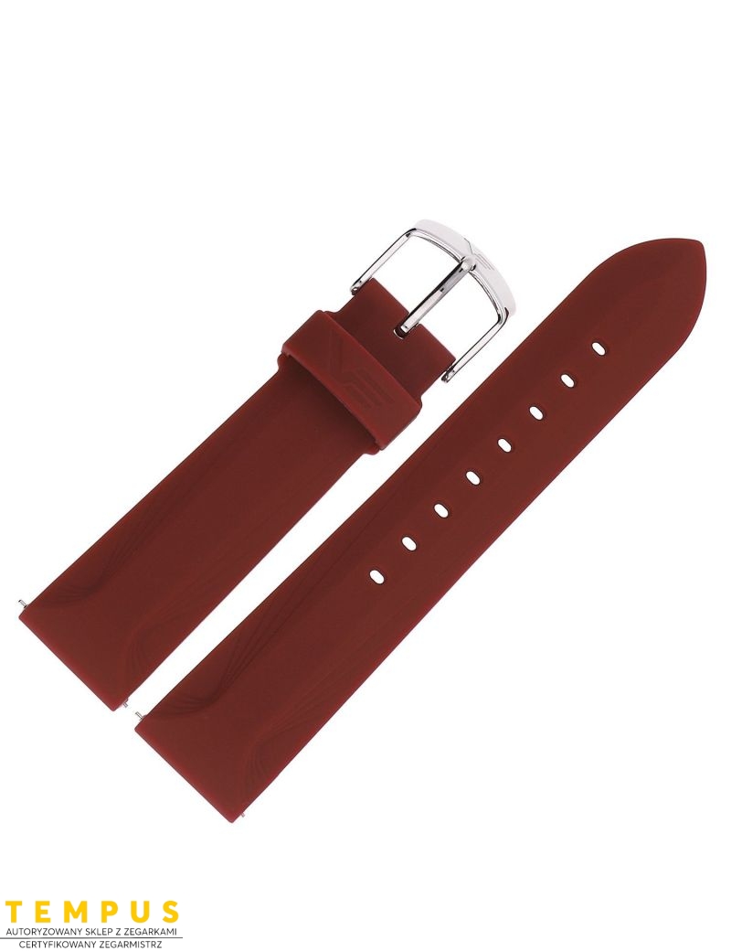Pasek Vostok Europe Undine - Silikon E567 purpurowy stalowa kl. - VOSTOK - paski i bransolety do zegarków Pasek Vostok Europe Undine - Silikon E567 purpurowy stalowa kl. - VOSTOK - paski i bransolety do zegarków