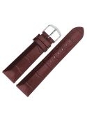 Pasek Vostok Europe Undine - Skóra E567 purpurowy croco stalowa kl. - VOSTOK - paski i bransolety do zegarków