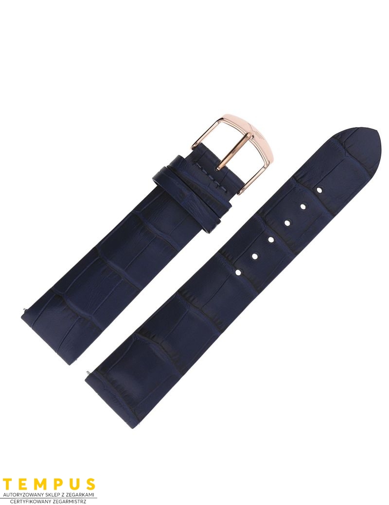 Pasek Vostok Europe Undine - Skóra E628 granatowy croco różowa kl. - VOSTOK - paski i bransolety do zegarków Pasek Vostok Europe Undine - Skóra E628 granatowy croco różowa kl. - VOSTOK - paski i bransolety do zegarków