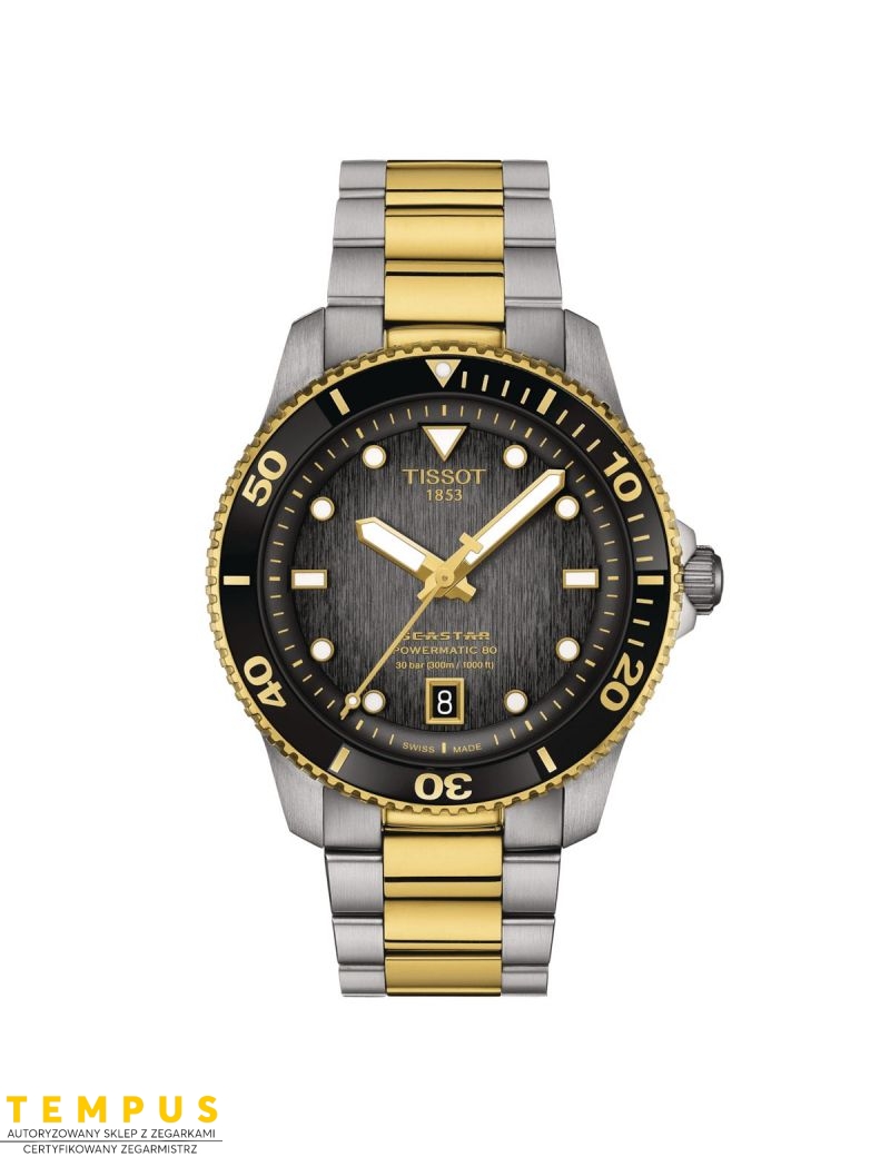 Tissot Seastar 1000 Powermatic 80 40mm T120.807.22.051.00 - Zegarki TISSOT Tissot Seastar 1000 Powermatic 80 40mm T120.807.22.051.00 - Zegarki TISSOT