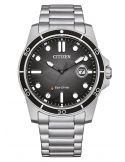 Zegarek sportowy męski Citizen Marine AW1816-89E Sporty Eco-Drive na bransolecie