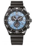Zegarek sportowy męski Citizen Aqua Chronograph AT2567-18L Ice Blue na pasku