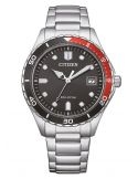 Zegarek sportowy damski, unisex Citizen Aqua Ladies AW1820-81E na bransolecie