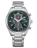 Zegarek sportowy męski Citizen Racing Chrono CA0459-79X na bransolecie