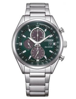 Zegarek sportowy męski Citizen Racing Chrono CA0459-79X na bransolecie