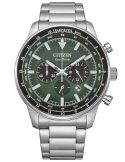 Zegarek lotniczy męski Citizen Aviation Telemeter Chronograph CA4500-91X na bransolecie