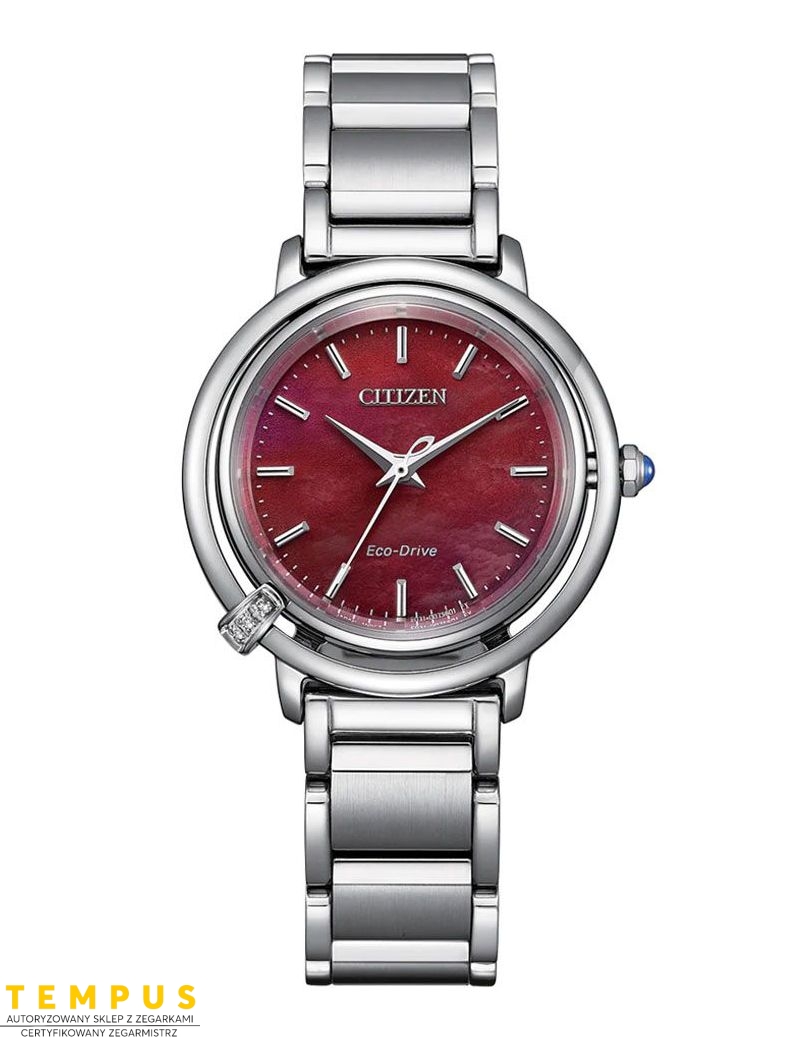 Zegarek fashion damski Citizen L Arcly Collection Arising EM1090-78X na bransolecie