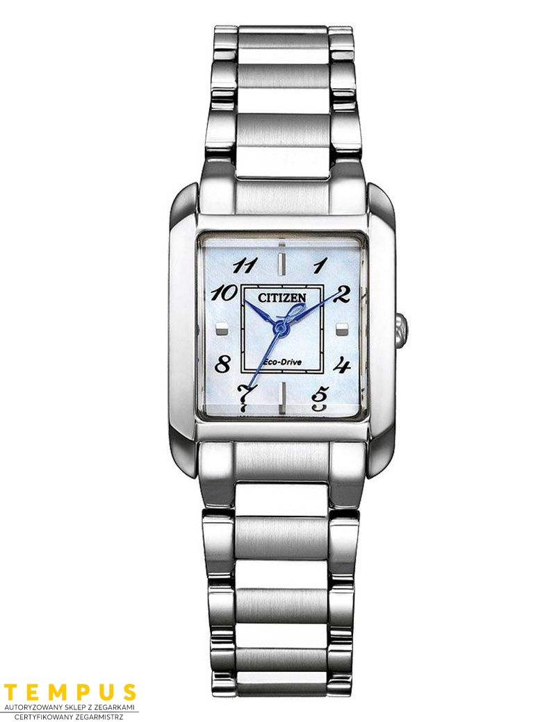 Zegarek klasyczny damski Citizen Lady Square EW5600-87D na bransolecie Zegarek klasyczny damski Citizen Lady Square EW5600-87D na bransolecie