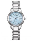 Zegarek klasyczny damski Citizen Ladies Modern Dress FE1241-71L Ice Blue na bransolecie